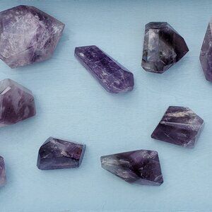 Amethyst Freeform Lot 11 pieces